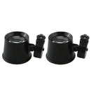 2Pcs Lighthouse Jewelers Magnifier Loupe with LED 10X Stamps Coin Watc KPO OPX