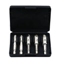 5PC HSS 4241 Screw Extractor Drill Bits Tool Broken Damaged Bolt Remover Set bgf