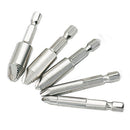 5PC HSS 4241 Screw Extractor Drill Bits Tool Broken Damaged Bolt Remover Set bgf