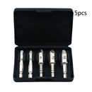 5PC HSS 4241 Screw Extractor Drill Bits Tool Broken Damaged Bolt Remover Set bgf