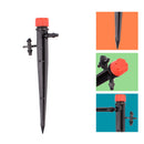 50Pcs Water Flow Irrigation Drippers on Stake Emitter Drip System Qualifi KOM
