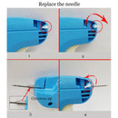 New Price Label Tagging Clothes Garment Tag Gun 1000 Barbs 5 Needles DSF IJW