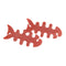 100PCS Silicon Fish Bone Headphone Cord Wire Cable Organizer Holder Wrap TEG