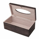 1Pc Wooden Retro Tissue Box Toilet Paper Cover Case Napkin Holder Home Car Decor