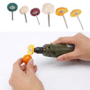 12Pcs 3mm Shank Mini Soft Mixed Set Rotary kit Polishing Wheel Buffing P WKS