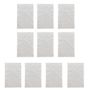 10* DIY White Polyester Blank Garden Flag for Camper Banner Lawn Yard Outdoor df