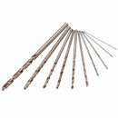 Mini Micro Aluminum Hand Drill With-Keyless Chuck +10x Twist Drills Rotary Tools