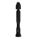 Mini Micro Aluminum Hand Drill With-Keyless Chuck +10x Twist Drills Rotary Tools