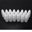 50pcs 10ml Empty Squeezable Plastic-Dropper Bottles Eye Liquid Screw Cap L PPH