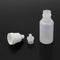 50pcs 10ml Empty Squeezable Plastic-Dropper Bottles Eye Liquid Screw Cap L PPH