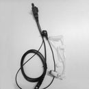 2 Pin Headset Earpiece Headphone Mic PTT For Baofeng UV-5R Kenwood HYT Radio
