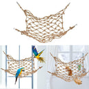 Small Pet Bird Climbing Net Bird Parrot Toys Pet Supplies Hemp Rope Tr WXW