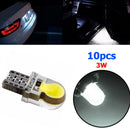 10x T10 LED COB Waterproof Car Wedge Side Light License 6 cores Lamp Bu VNK