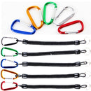 Fishing Lanyards Safety Ropes Camping Secure Retractable Coiled Tether U DKT