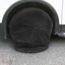 1pc Black Wheel Tire Covers  RV Trailer Camper Car Truck Fr 32 inch Diameter kju
