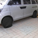 1X Black Wheel Tire Covers  RV Trailer Camper Car Truck Fr 32 inch Diamet KQO