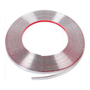 15M/6mm Chrome Self Adhesive Car SUV Edge Styling Moulding Trim Strip Protector