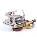 Portable Outdoor Mini Steel Gas Stove For Camping / Picnic Foldable + FRE