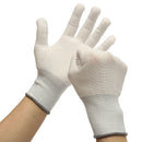 6 Pairs White Cotton Gloves Tinting Application Tools For Car Wrap Vin NSV