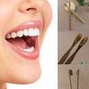 Eco Vegan Bamboo Charcoal-Toothbrush Antibacterial Soft Fine Oral Brush BVE
