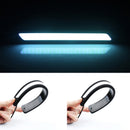 2x Daytime Running Light White Flowing LED DRL Waterproof Car Lamp FJT