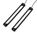 2x Daytime Running Light White Flowing LED DRL Waterproof Car Lamp FJT