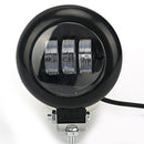 LED Light Red Work Flood Light 30W 6000K Super Bright for Car SUV Truck RRI SDH