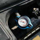 Car Thermostatic Gauge Radiator Cap 1.3 bar Small Head Water Temp Meter dgs VPK