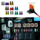 100pc 2A-35A ATC ATO APR ATS Car Blade Fuses Assortment Auto Motorcycle SU CVK
