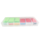 For Li-ion 18650 Battery 8 Colors Wrap Kit 280 Pieces PVC Heat Shrinkable ECJ