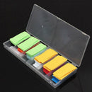 For Li-ion 18650 Battery 8 Colors Wrap Kit 280 Pieces PVC Heat Shrinkable ECJ
