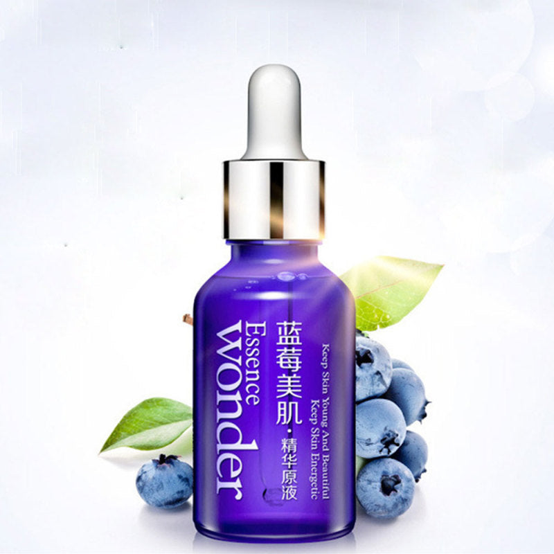Face Skin Serum Moisturizing Blueberry Hyaluronic Acid Liquid Collagen Essence S