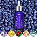 Face Skin Serum Moisturizing Blueberry Hyaluronic Acid Liquid Collagen Essence S