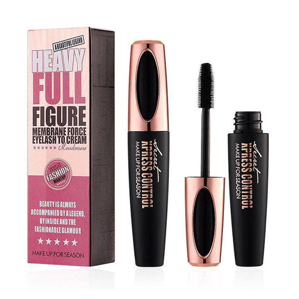 Black Eye Lashes Women Big Eyes Silk Fiber Eyelash Mascara Makeup Extension TWI