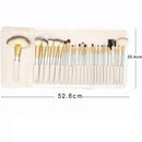 Pro 24 x Makeup Brushes Cosmetic Tool Kit Eyeshadow Powder Brush Set+ Case CSO