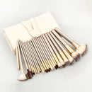 Pro 24 x Makeup Brushes Cosmetic Tool Kit Eyeshadow Powder Brush Set+ Case CSO