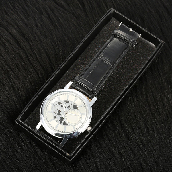 1 Slot Watch Box Case Travel Organizer Holder Jewelry Gift Storage Black Pocket