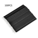 100 x Disposable Eyeliner Brush Eyeshadow Applicator Eyes Makeup Cosmetic  HVL