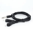2.5M Useful Silicone Hook Line Power Supply Clip Cord Tattoo Accessory GXR
