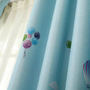 1*2M hot Air Balloon Tower Blockout Photo Curtain Print Curtains Drapes US SRL