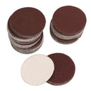 100Pc 2 Inch 50mm Sandpaper Sander Disc Mix Sanding Polishing Pad 60-200 LAE