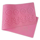 2X Silicone Cake Lace Pad Mold Fondant Decorating Wedding Flower Embossing Mould