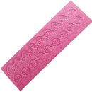 2X Silicone Cake Lace Pad Mold Fondant Decorating Wedding Flower Embossing JHC