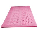 2X Silicone Cake Lace Pad Mold Fondant Decorating Wedding Flower Embossing Mould