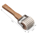 Honey Uncapping Roller Extracting Needle Roller Bee Comb Beekeeping Tool Set New