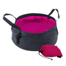 8.5L Portable Foldable Washbasin Bucket Wash Basin Travel Camping Water c