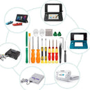 17x Nintendo Screwdriver Set- Younik Precision Repair Tools Kit for Switch / DS