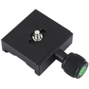 QR50S Aluminum Clamp 50mm Quick Release Plate For Arca-Swiss Tripod Ball MGN