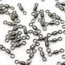 New 100pcs Link Swivels Tackle Rigs Lead Lures for Sea Coarse Carp Pike F NTQ