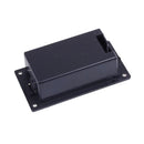 Black Plastic  9V Battery Cover Battery Box Case Compartment For Guita PBU